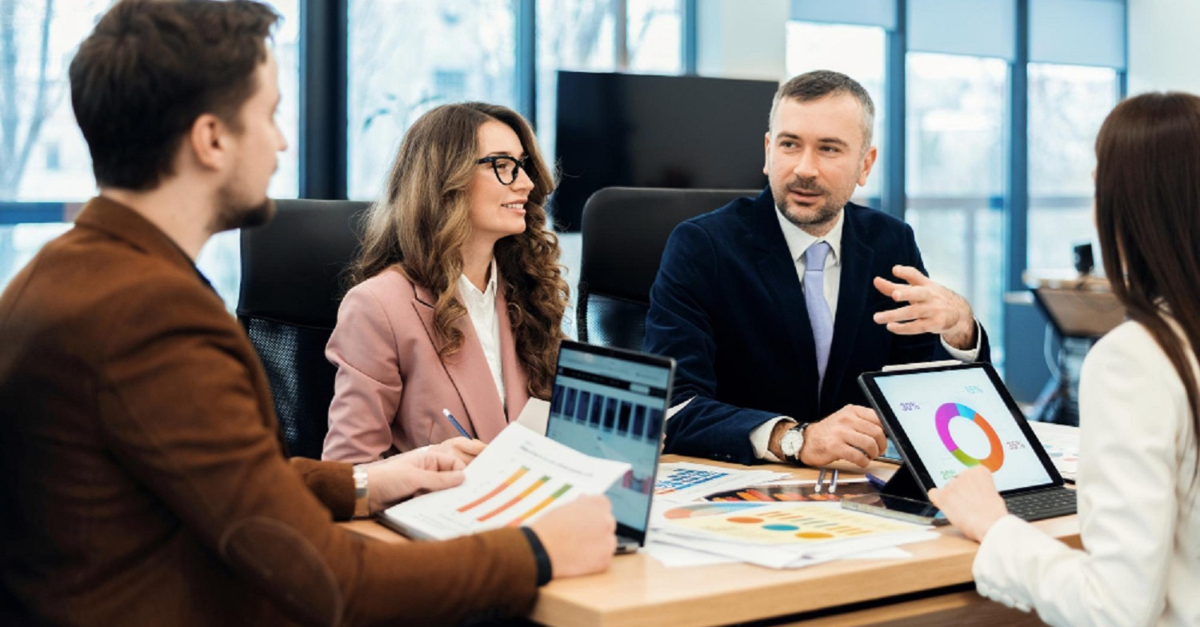 Global enterprise leaders assessing Indian B2B firms in a high-stakes boardroom discussion